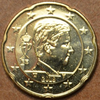 Euromince mince 20 cent Belgicko 2018 - Kráľ Filip (UNC)