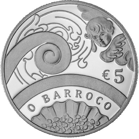 Euromince mince 5 Euro Portugalsko 2018 - Barroco (UNC)