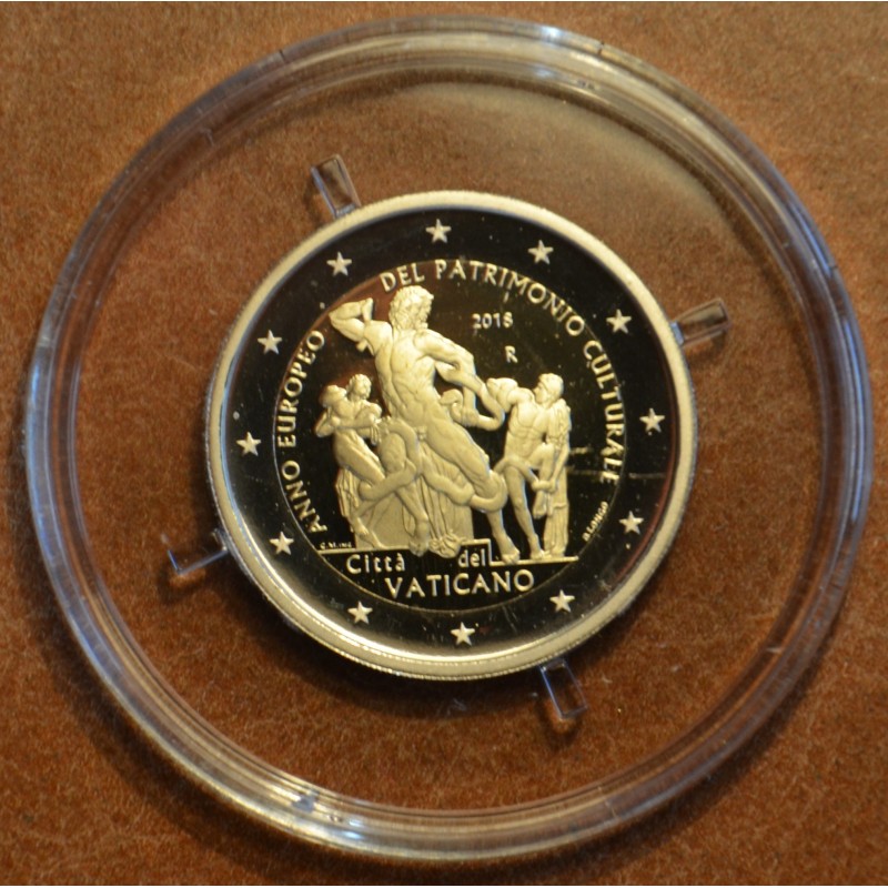 eurocoin eurocoins 2 Euro Vatican 2018 - European Year of Cultural ...