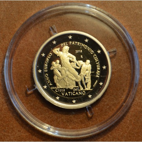 eurocoin eurocoins 2 Euro Vatican 2018 - European Year of Cultural ...