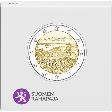 eurocoin eurocoins 2 Euro Finland 2018 - National park Koli (Proof)