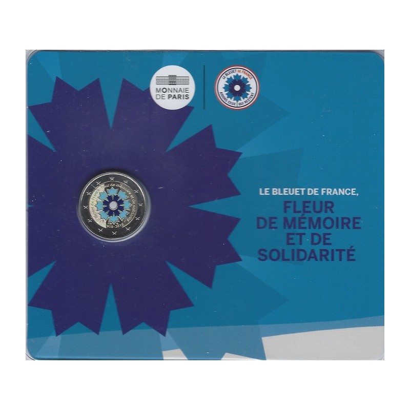 euroerme érme 2 Euro Franciaország 2018 - Le Bleuet de France (BU)