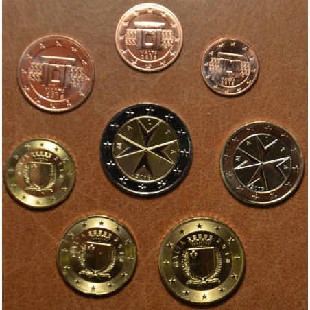 Euromince mince Sada 8 euromincí Malta 2018 (UNC)