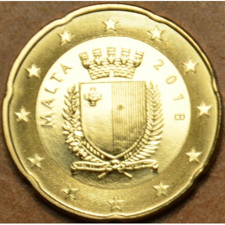 euroerme érme 20 cent Málta 2018 (UNC)