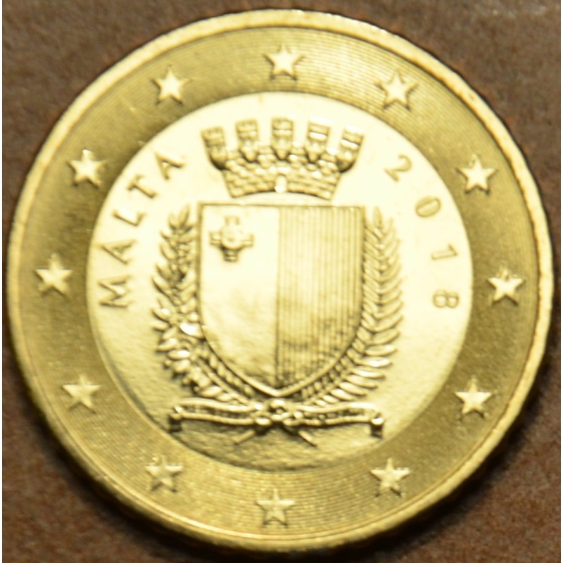 euroerme érme 50 cent Málta 2018 (UNC)