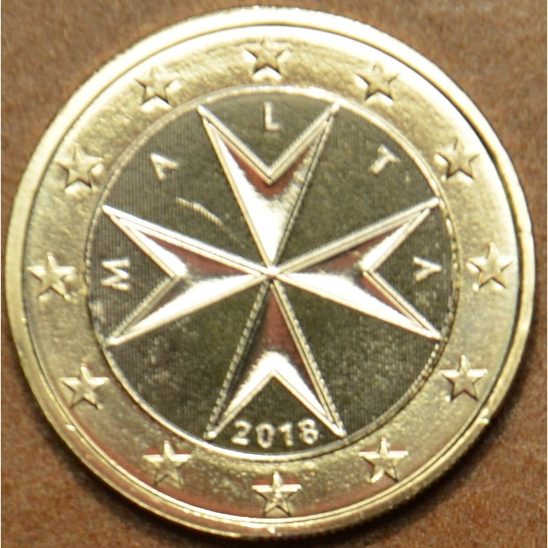 Euromince mince 1 Euro Malta 2018 (UNC)