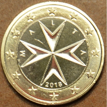 eurocoin eurocoins 1 Euro Malta 2018 (UNC)