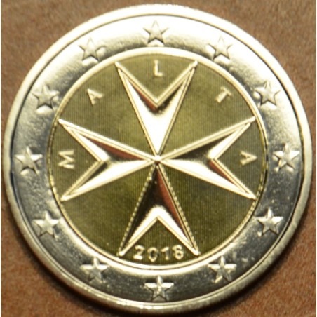 eurocoin eurocoins 2 Euro Malta 2018 (UNC)
