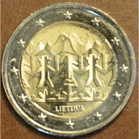 euroerme érme 2 Euro Litvánia 2018 - A Litván dal- és táncünnep (UNC)