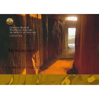 Euromince mince Sada 8 mincí Írsko 2008 (BU)