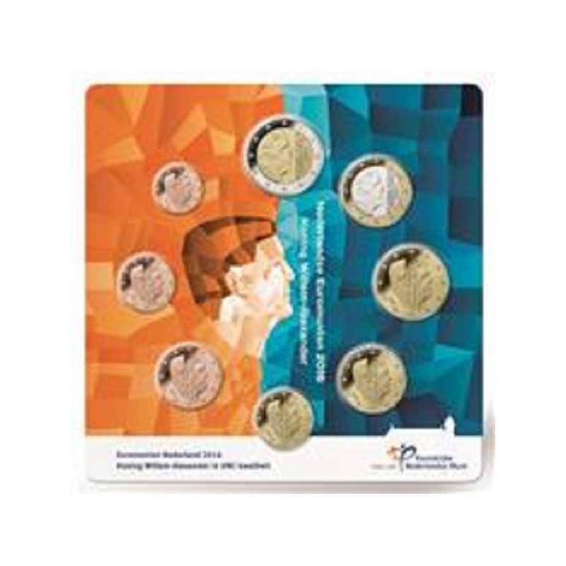 euroerme érme Holland 8 részes forgalmi sor 2016 (UNC)