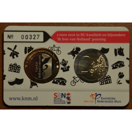 eurocoin eurocoins 2 Euro Netherlands 2016 - Holland coin fair (BU)
