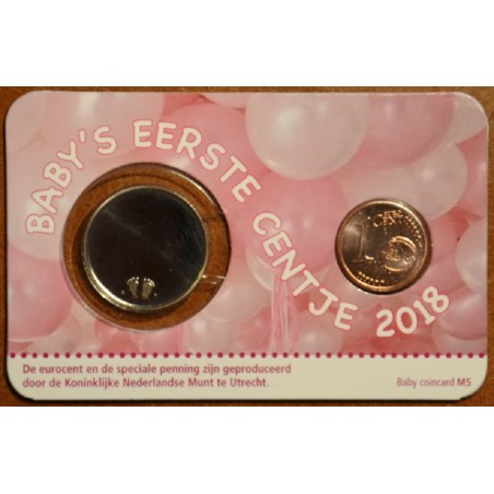 eurocoin eurocoins 1 cent Netherlands 2017 - My first cent GIRL (BU)