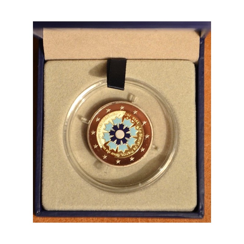 eurocoin eurocoins 2 Euro France 2018 - Le Bleuet de France (Proof)