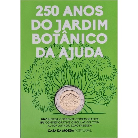 eurocoin eurocoins 2 Euro Portugal 2018 - 250 years of Ajuda (BU)