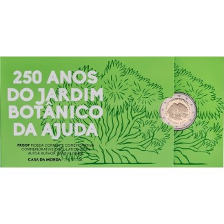 Euromince mince 2 Euro Portugalsko 2018 - 250 rokov založenia botan...