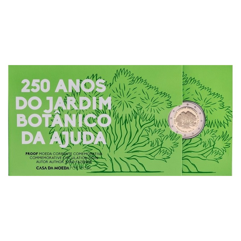 eurocoin eurocoins 2 Euro Portugal 2018 - 250 years of Ajuda (Proof)