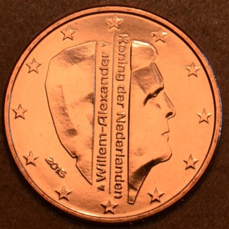 euroerme érme 5 cent Hollandia 2015 - Kees Bruinsma verjegy (UNC)
