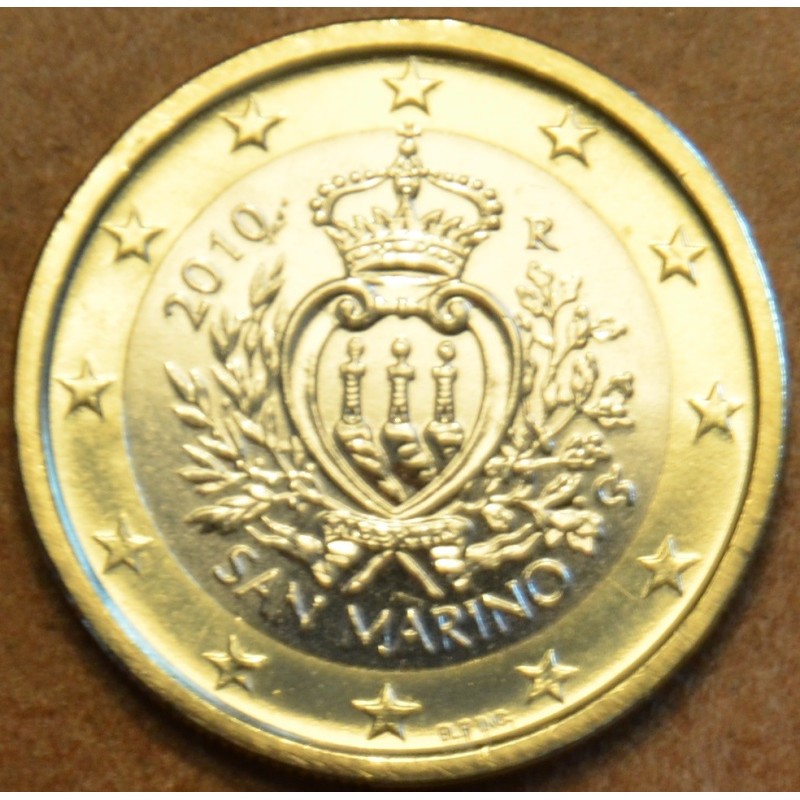 Euromince mince 1 Euro San Marino 2010 (UNC)