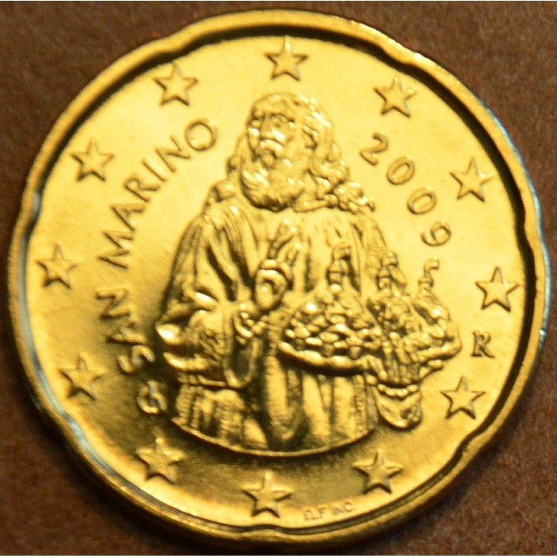 Euromince mince 20 cent San Marino 2009 (UNC)