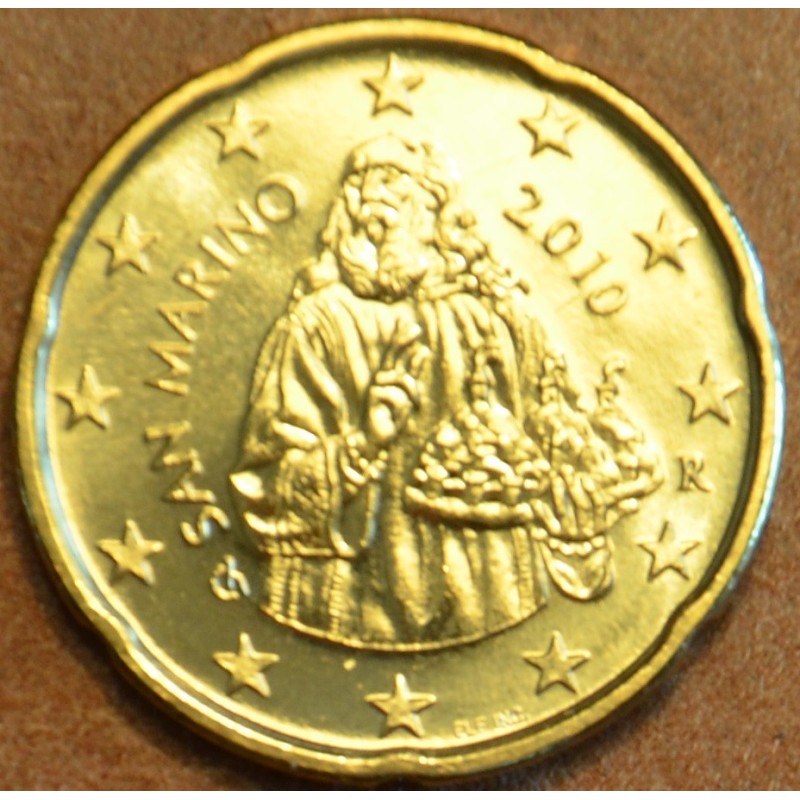 Euromince mince 20 cent San Marino 2010 (UNC)