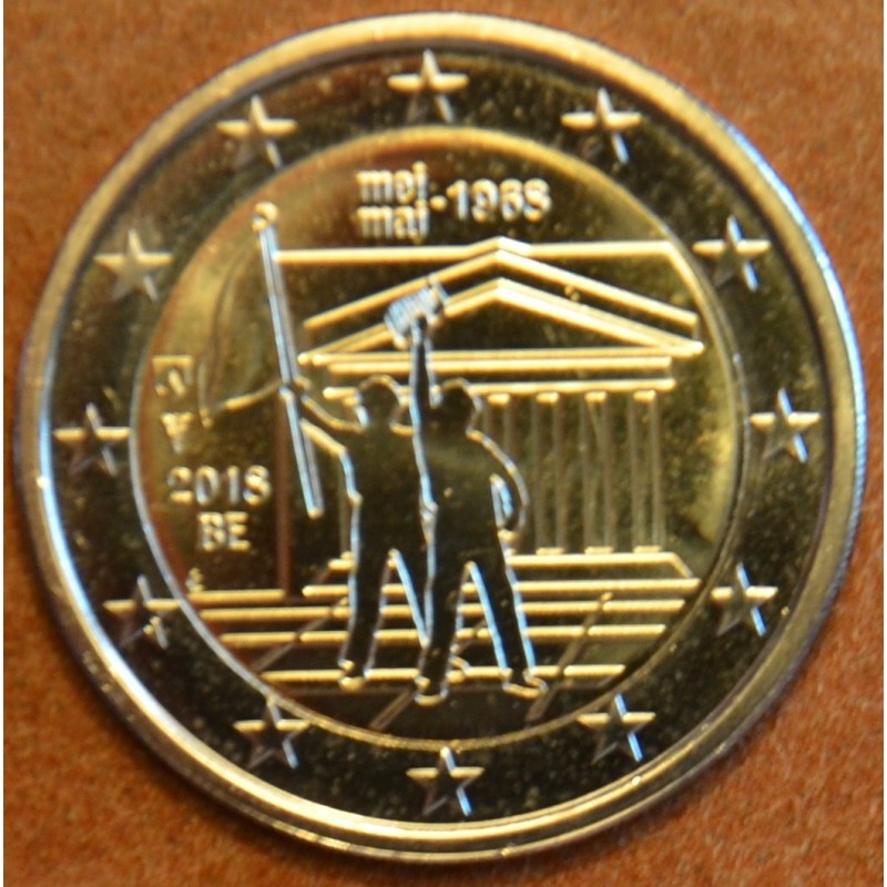 Euromince mince 2 Euro Belgicko 2018 - 1968 (UNC)