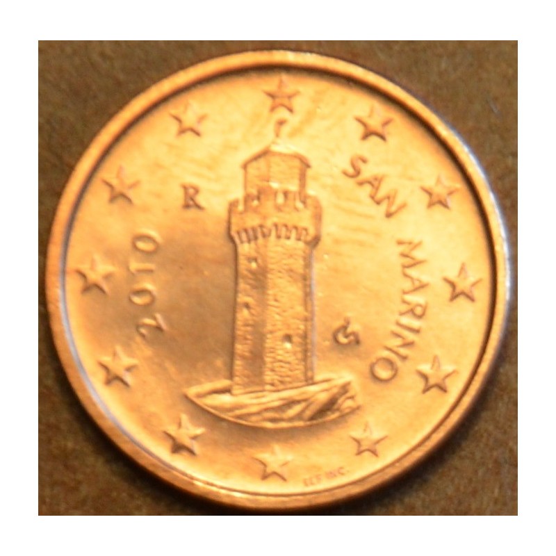 eurocoin eurocoins 1 cent San Marino 2010 (UNC)