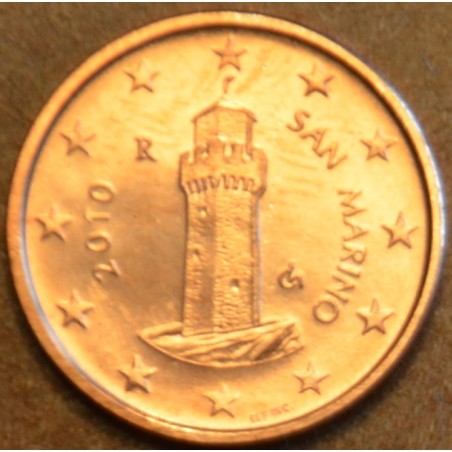 eurocoin eurocoins 1 cent San Marino 2010 (UNC)