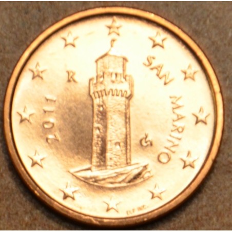 Euromince mince 1 cent San Marino 2011 (UNC)