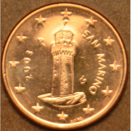 Euromince mince 1 cent San Marino 2003 (UNC)