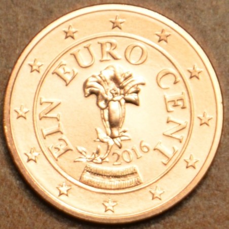Euromince mince 1 cent Rakúsko 2016 (UNC)