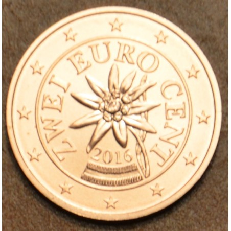 Euromince mince 2 cent Rakúsko 2016 (UNC)