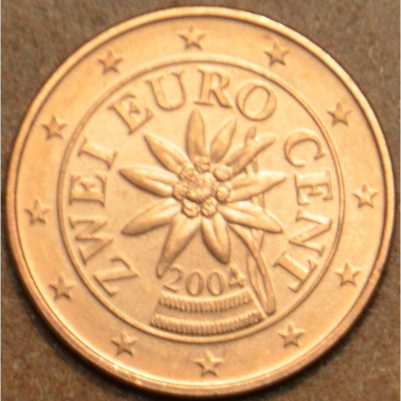eurocoin eurocoins 2 cent Austria 2004 (UNC)