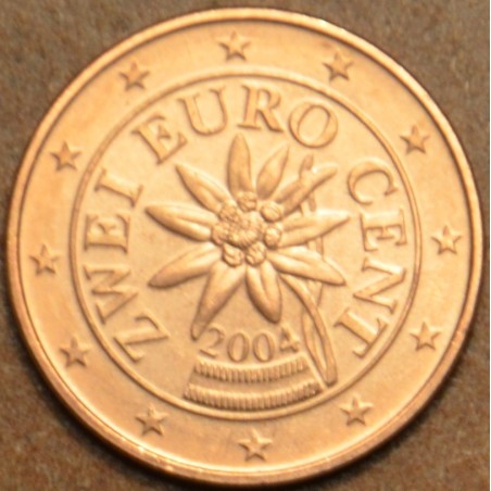 eurocoin eurocoins 2 cent Austria 2004 (UNC)