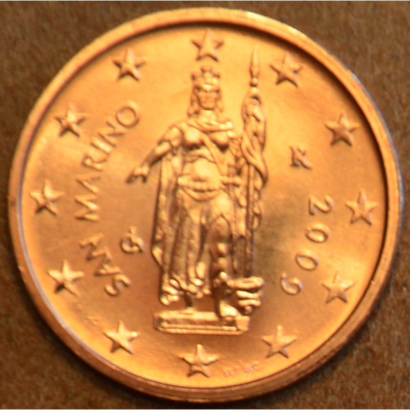 Euromince mince 2 cent San Marino 2009 (UNC)