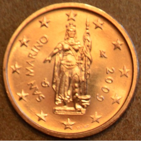 euroerme érme 2 cent San Marino 2009 (UNC)