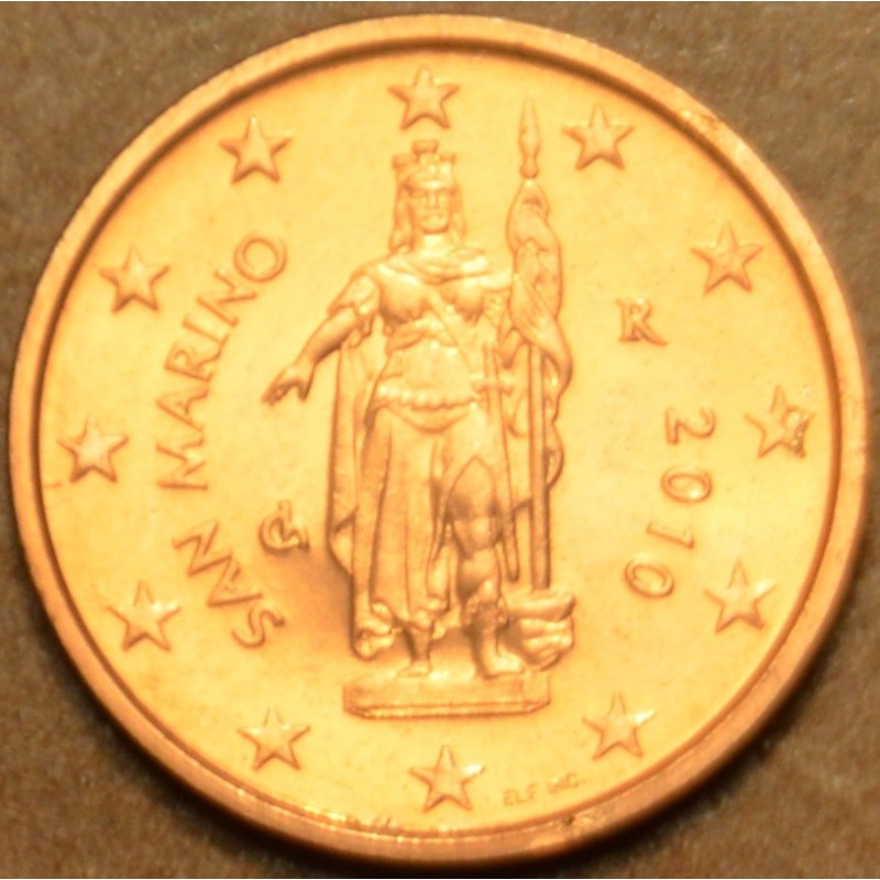 euroerme érme 2 cent San Marino 2010 (UNC)