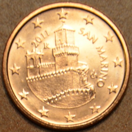 euroerme érme 5 cent San Marino 2011 (UNC)