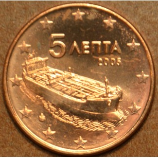 euroerme érme 5 cent Görögország 2005 (UNC)