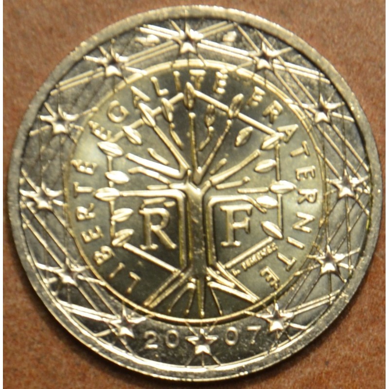 Euromince mince 2 Euro Francúzsko 2007 (UNC)