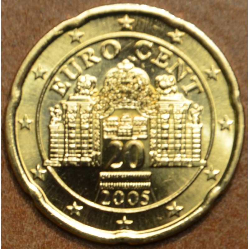 eurocoin eurocoins 20 cent Austria 2005 (UNC)