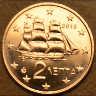 Euromince mince 2 cent Grécko 2018 (UNC)