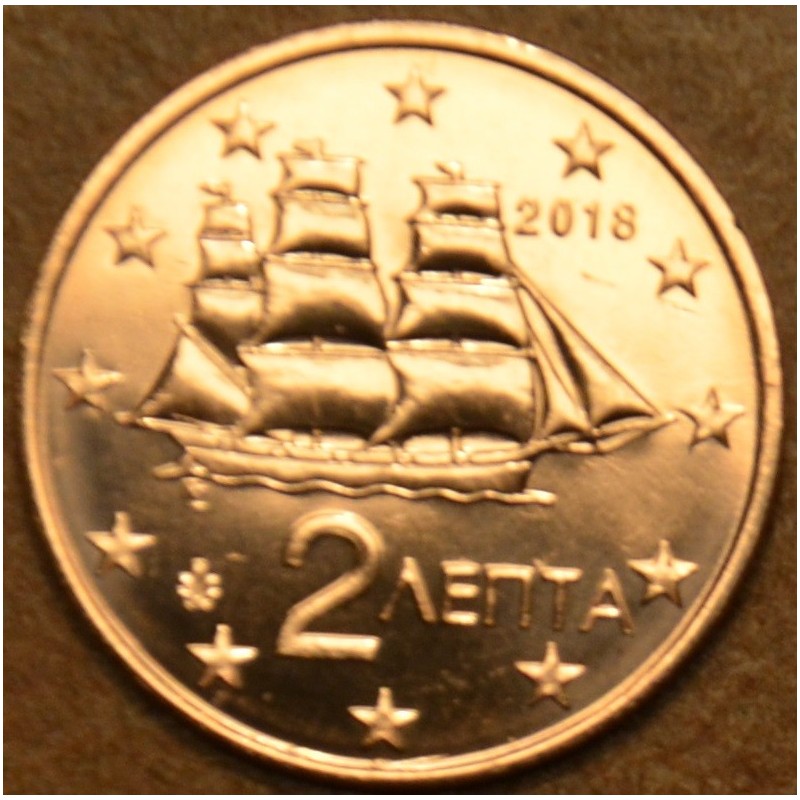 eurocoin eurocoins 2 cent Greece 2018 (UNC)