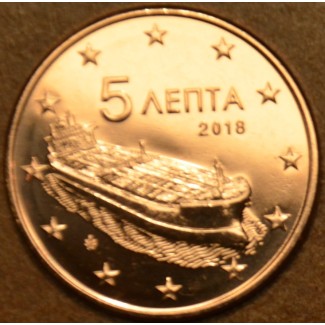Euromince mince 5 cent Grécko 2018 (UNC)