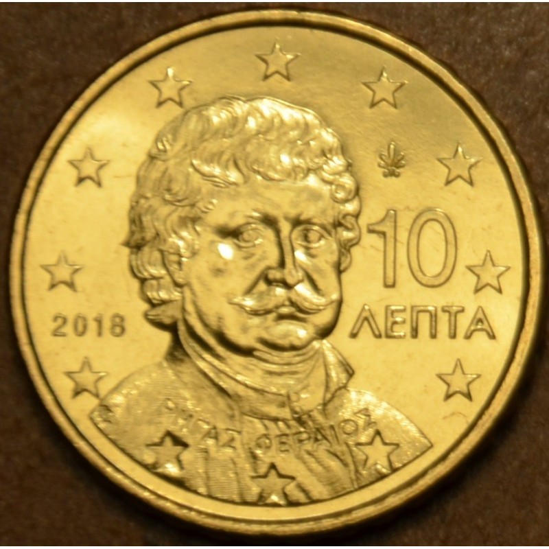 euroerme érme 10 cent Görögország 2018 (UNC)