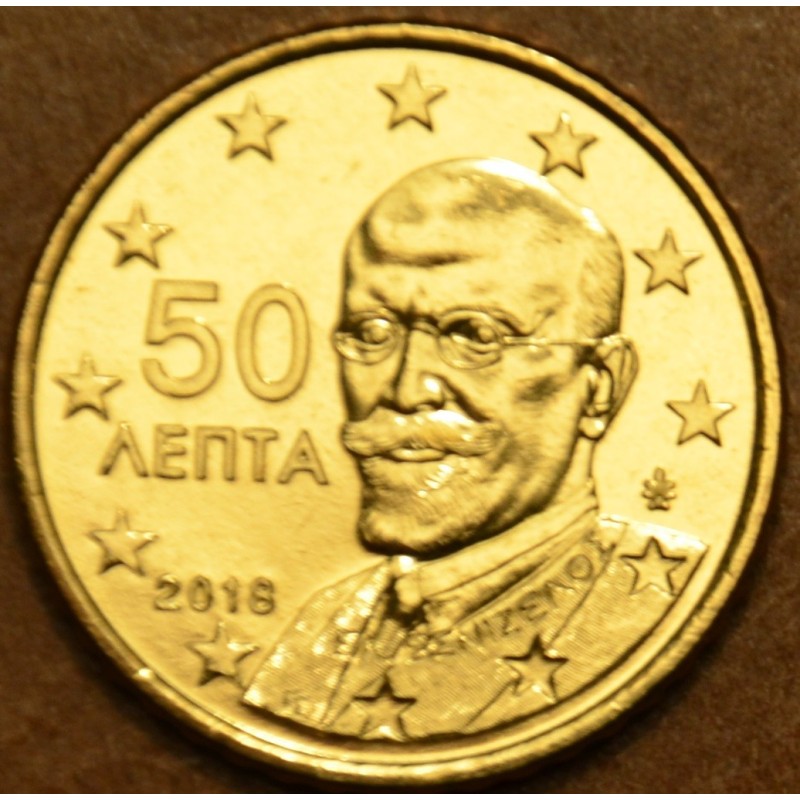 Euromince mince 50 cent Grécko 2018 (UNC)