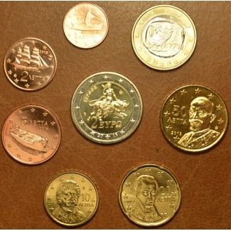 Euromince mince Sada 8 euromincí Grécko 2018 (UNC)