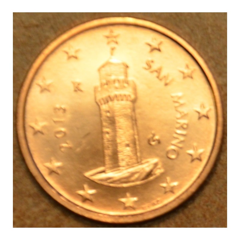 eurocoin eurocoins 1 cent San Marino 2013 (UNC)