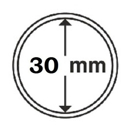 eurocoin eurocoins 30 mm Leuchtturm capsulas
