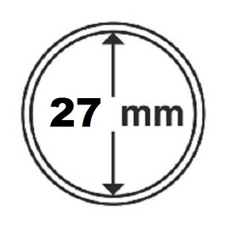 Euromince mince 27 mm Leuchtturm kapsula na nemecké 5 euro mince (1...